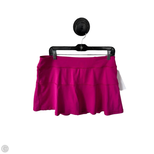 Athletic Skort By Tek Gear In Pink, Size: 12