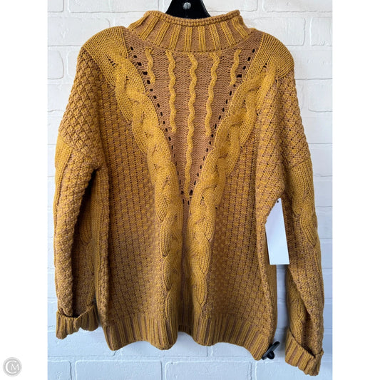 Sweater By Moon River In Yellow, Size: S