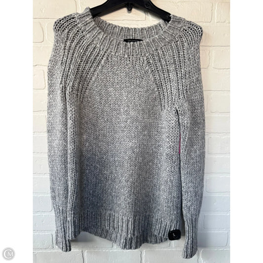 Sweater By Ann Taylor In Grey, Size: S