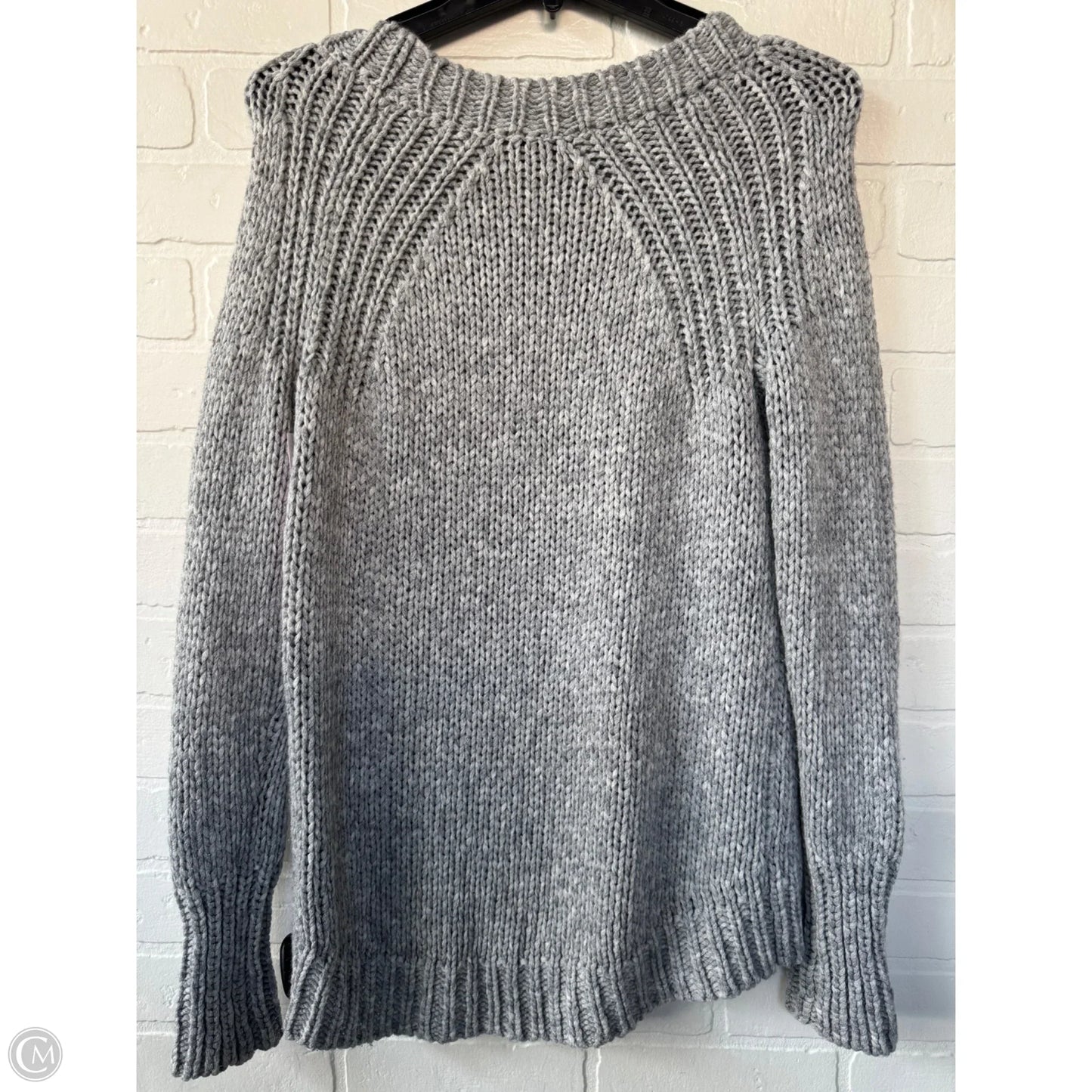 Sweater By Ann Taylor In Grey, Size: S