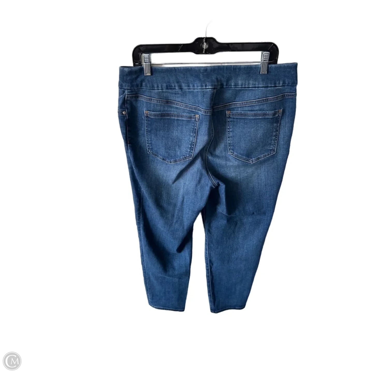 Jeans Jeggings By Chicos In Blue Denim, Size: 12
