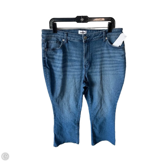 Jeans Boot Cut By Sonoma In Blue Denim, Size: 18