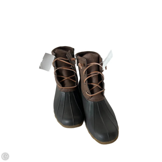 Boots Snow By Sperry In Brown, Size: 10