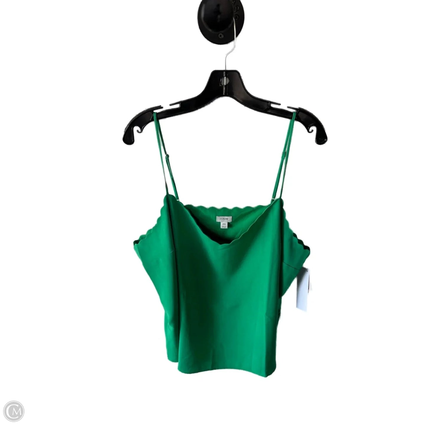 Top Cami By J. Crew In Green, Size: 2x