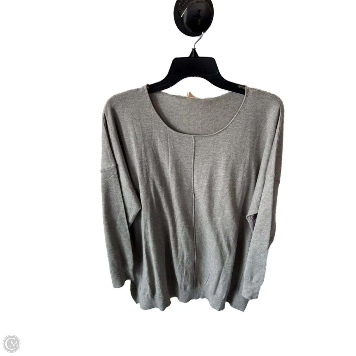 Sweater By Ninexis In Grey, Size: 1x