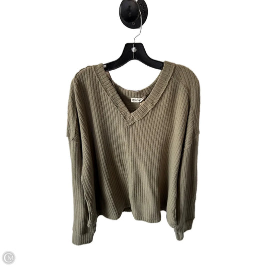 Sweater By New In In Green, Size: 1x