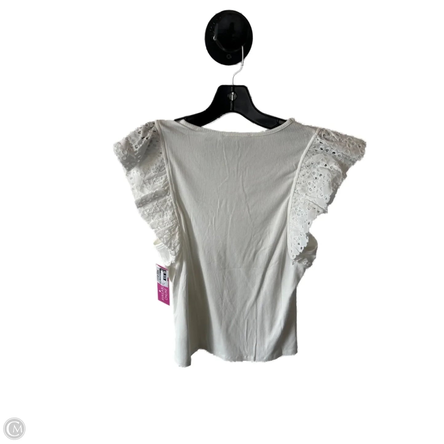 Top Short Sleeve By Sunday In Brooklyn In White, Size: Xl