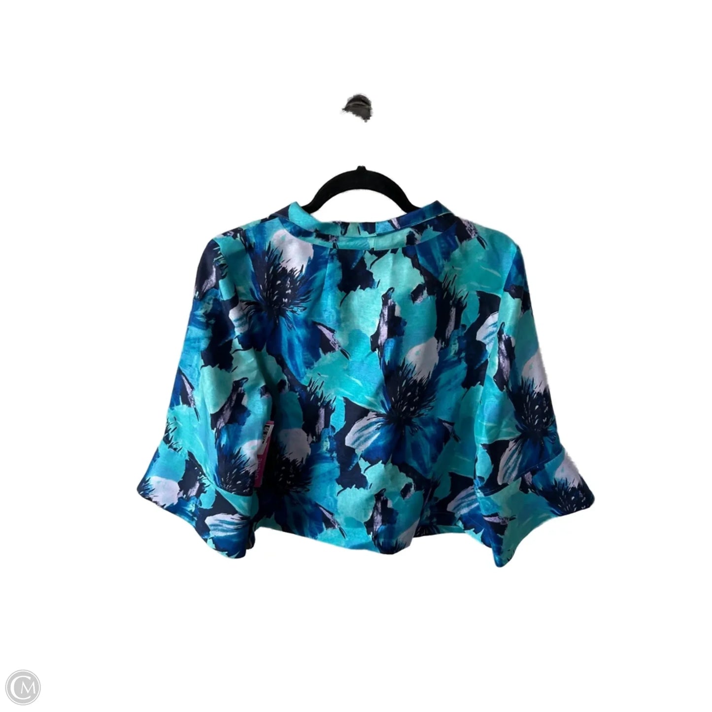 Blazer By Chicos In Blue, Size: M