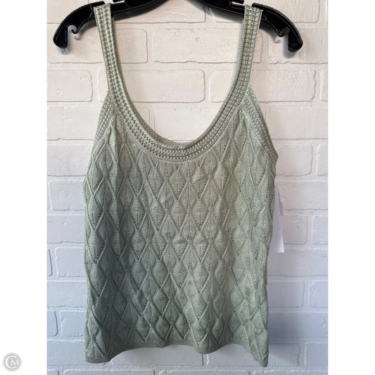 Top Sleeveless By White House Black Market In Green, Size: M