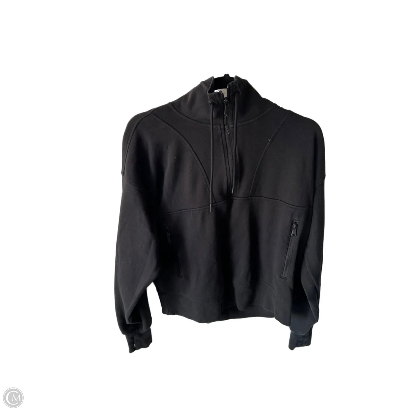 Sweatshirt Collar By Old Navy In Black, Size: L