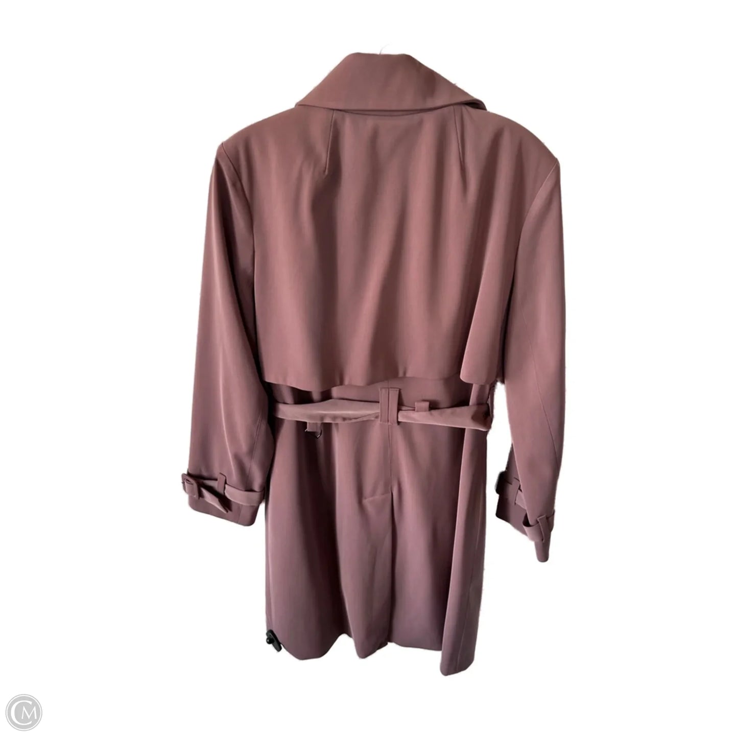 Coat Trench Coat By London Fog In Brown, Size: M