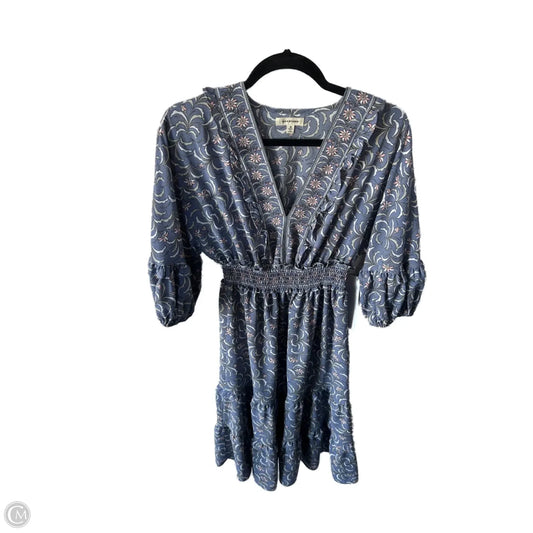 Dress Casual Midi By Max Studio In Blue, Size: M