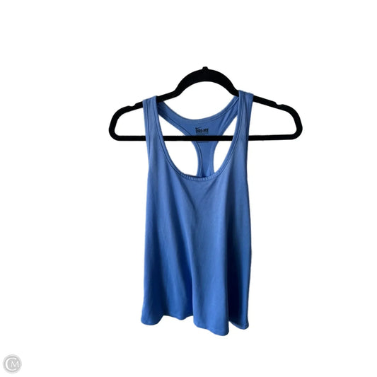 Athletic Tank Top By Nike Apparel In Blue, Size: L