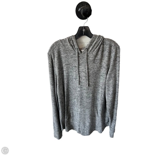 Athletic Top Long Sleeve Hoodie By Ideology In Grey, Size: Xl