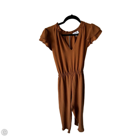 Jumpsuit By Evereve In Brown, Size: S