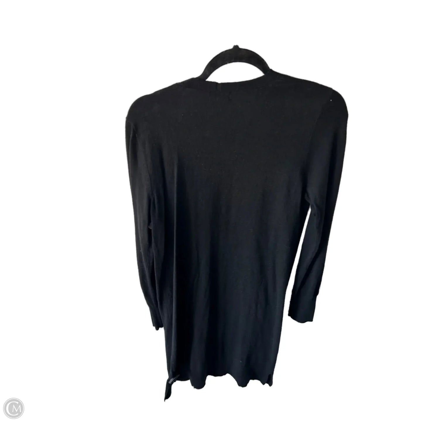 Sweater Cardigan By Halogen In Black, Size: S