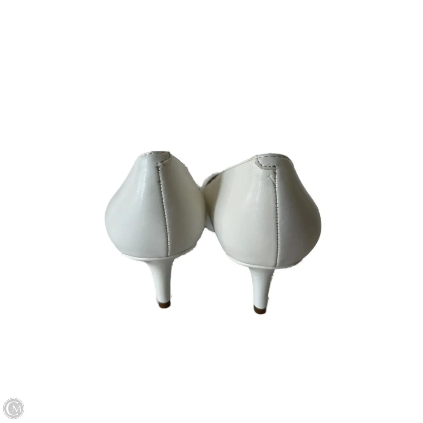 Shoes Heels Kitten By Liz Claiborne In White, Size: 9