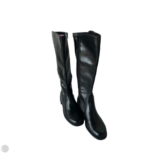 Boots Knee Flats By Aerosoles In Black, Size: 9.5