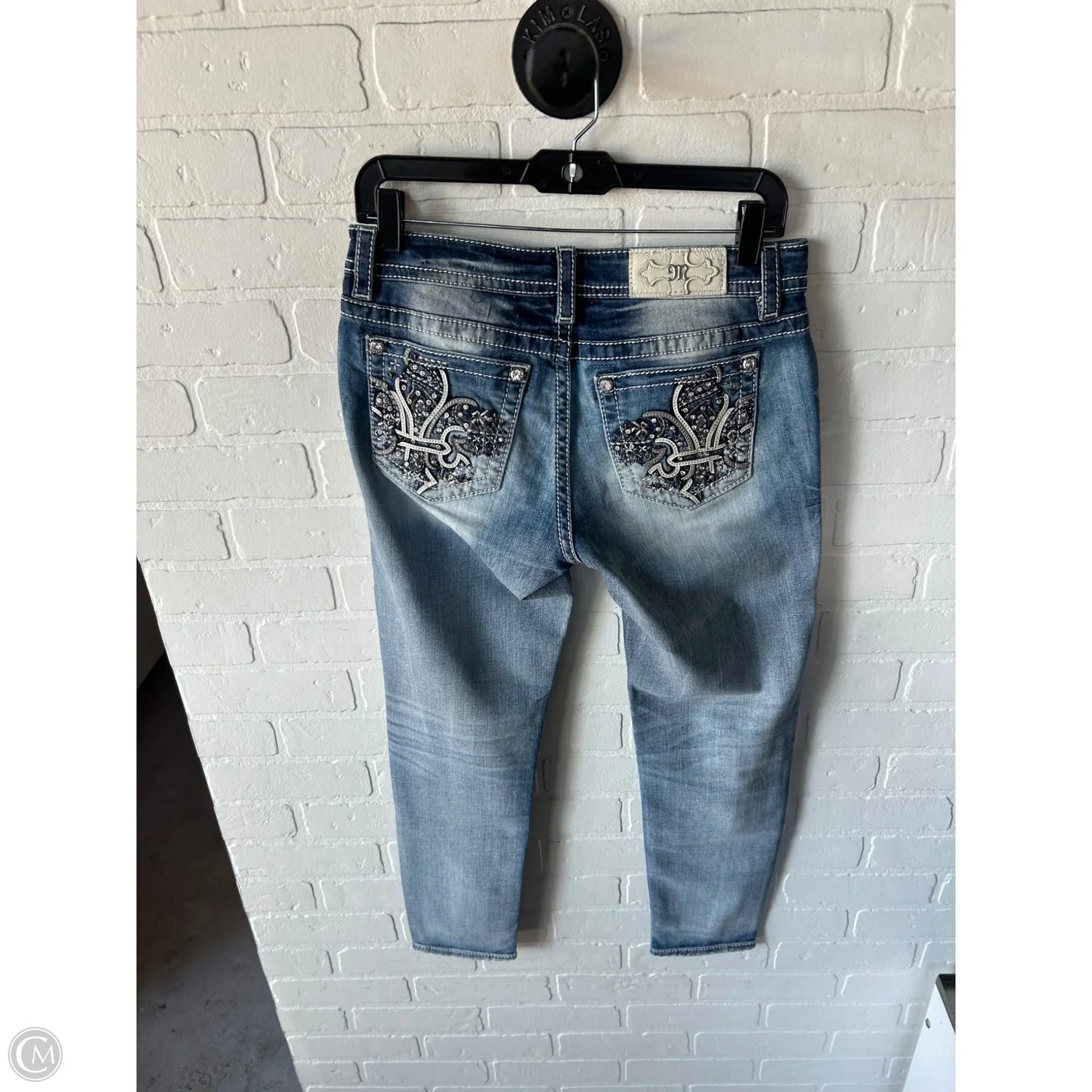 Jeans Skinny By Miss Me In Blue Denim, Size: 2