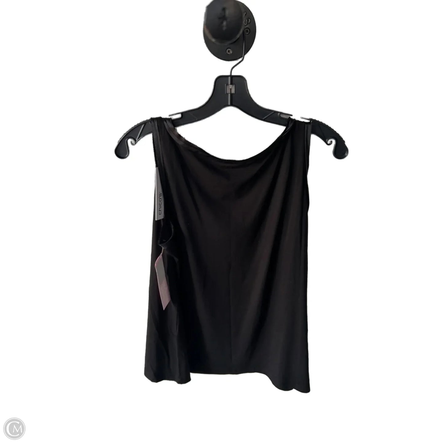 Top Sleeveless Basic By Chicos In Black, Size: M