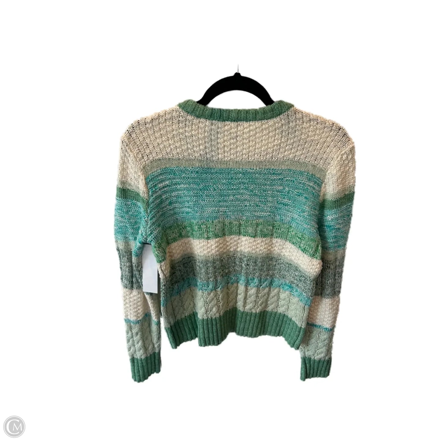 Sweater By Cabi In Blue & Green, Size: S