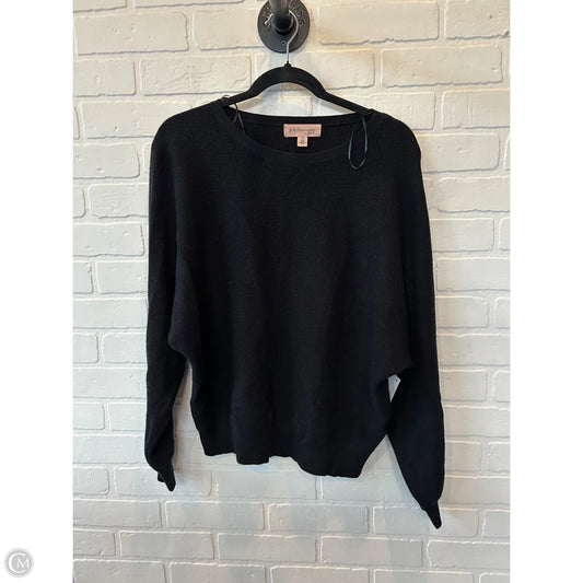 Sweater By Philosophy In Black, Size: L