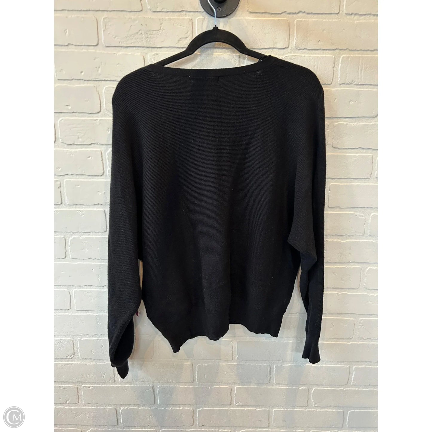 Sweater By Philosophy In Black, Size: L
