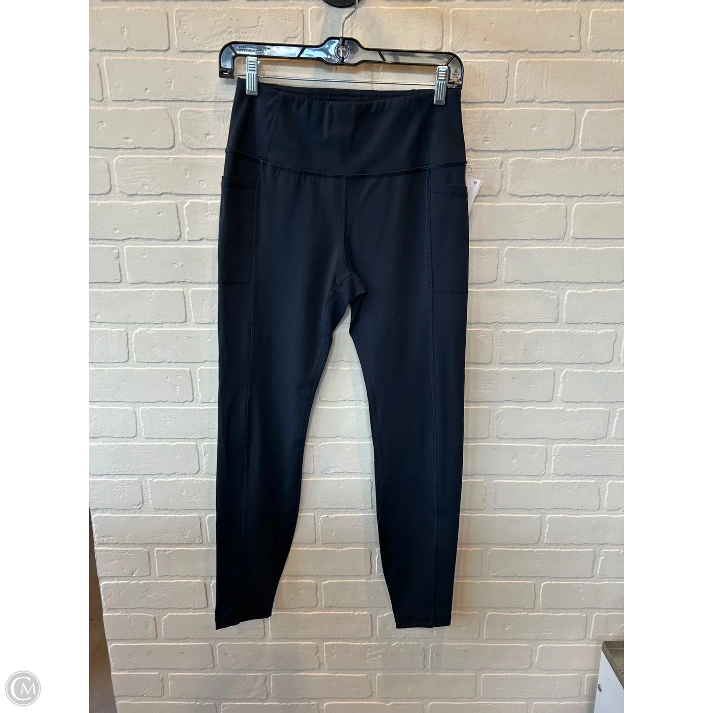 Athletic Leggings By Gottex In Blue, Size: 8