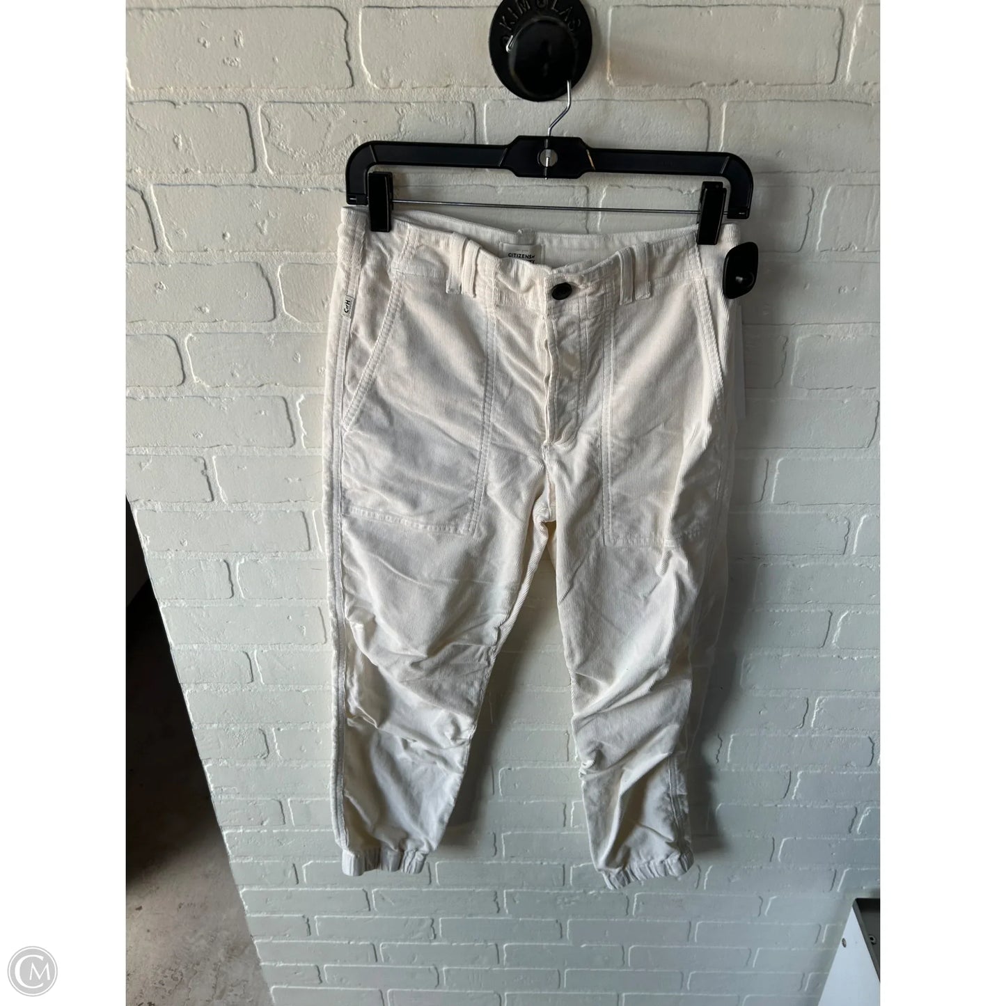 Pants Corduroy By Citizens Of Humanity In Cream, Size: 2