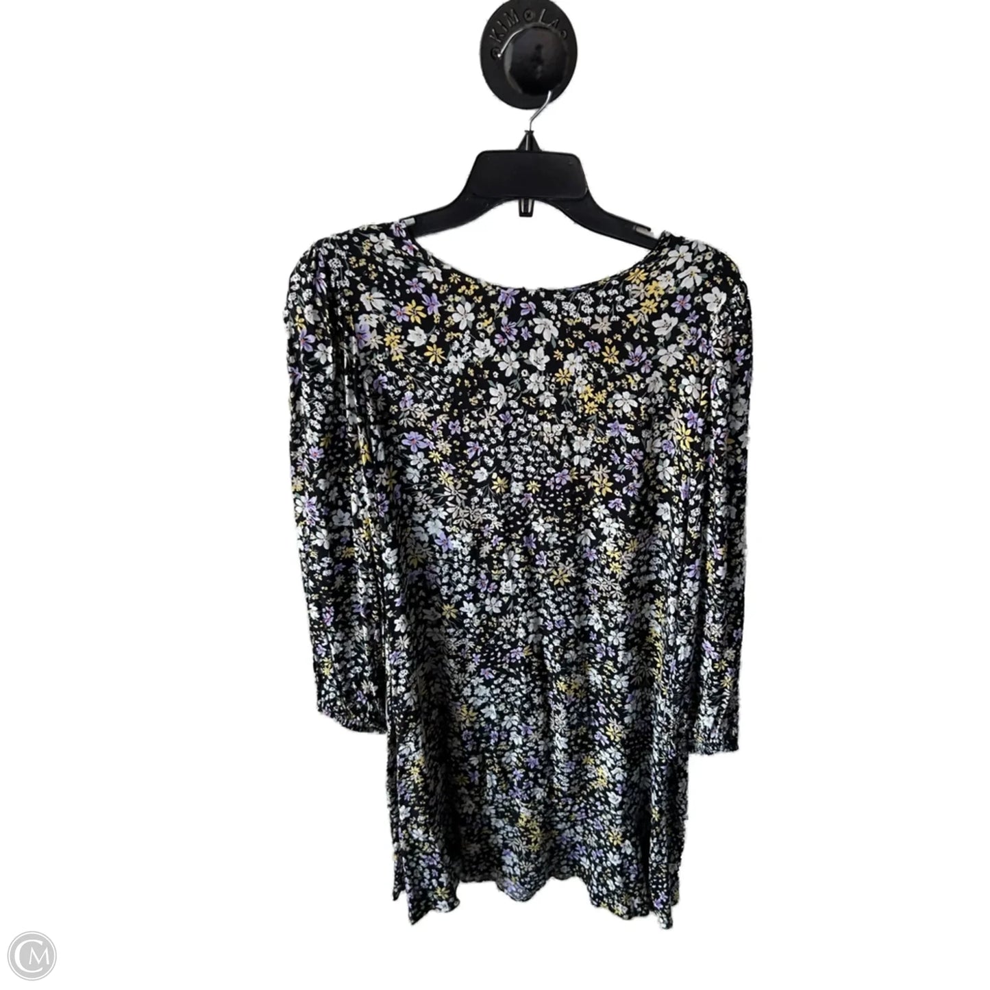 Dress Casual Midi By Ann Taylor In Black & White, Size: Xl