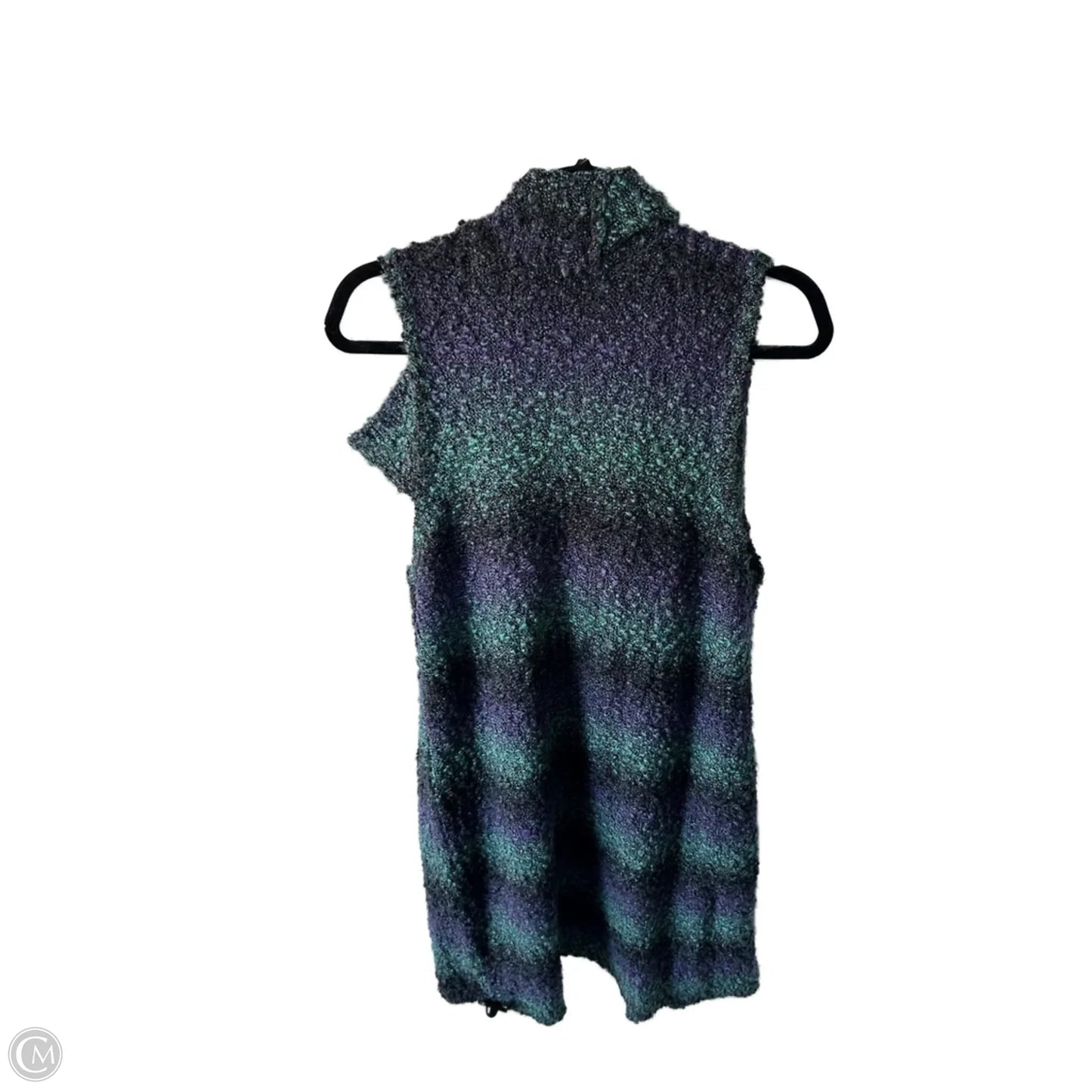 Sweater Cardigan By Chicos In Purple, Size: M