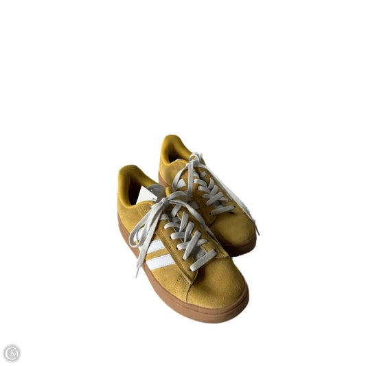Shoes Athletic By Adidas In Yellow, Size: 7.5