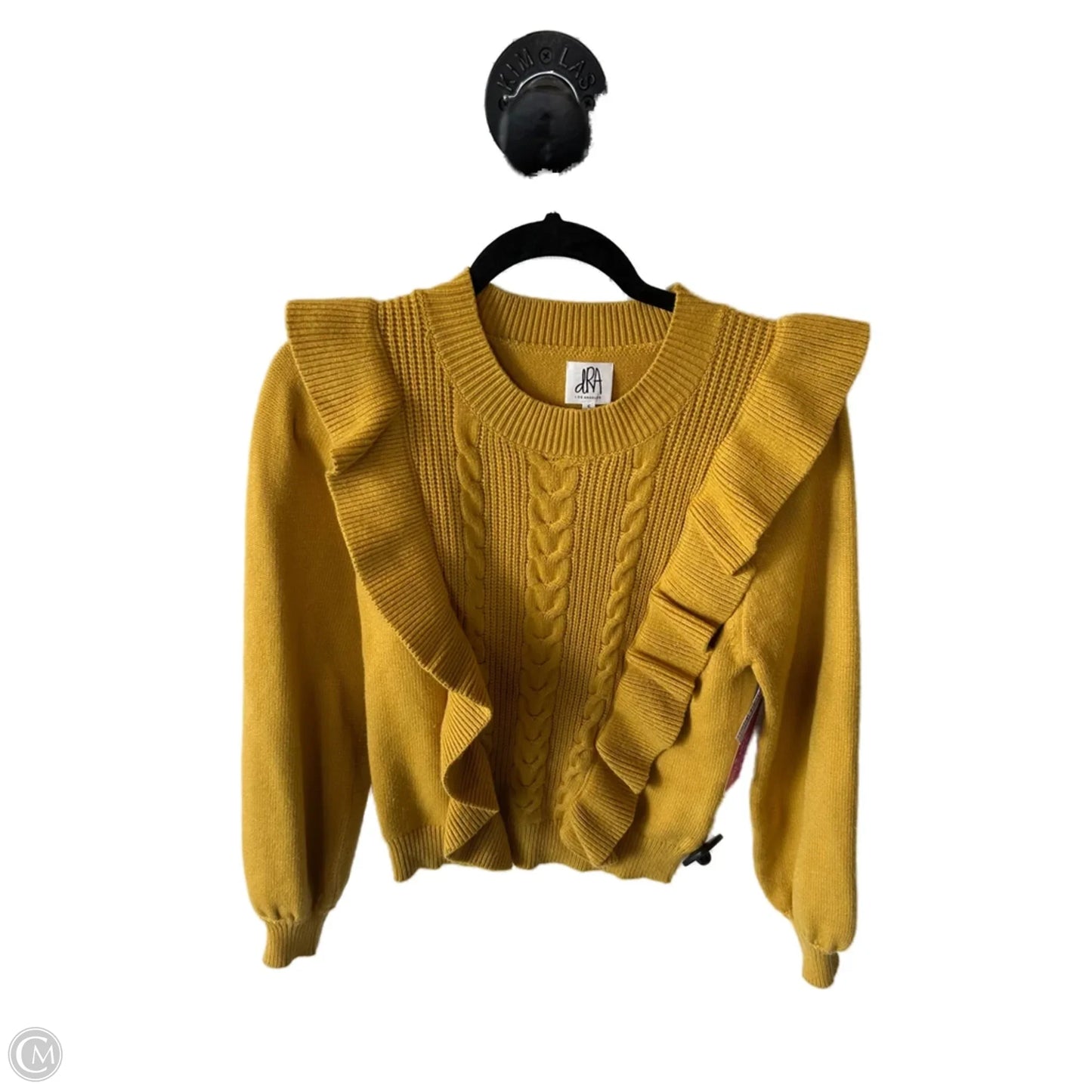 Sweater By Cmc In Yellow, Size: S