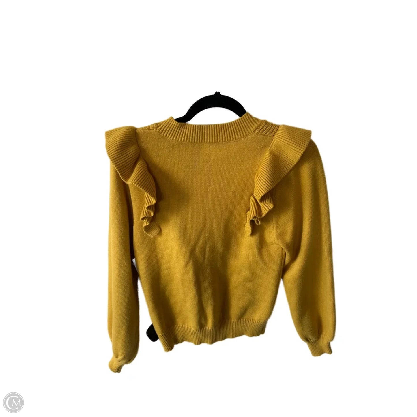 Sweater By Cmc In Yellow, Size: S