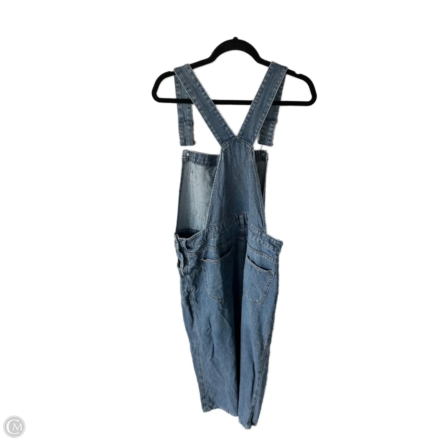 Overalls By H&m In Blue Denim, Size: L