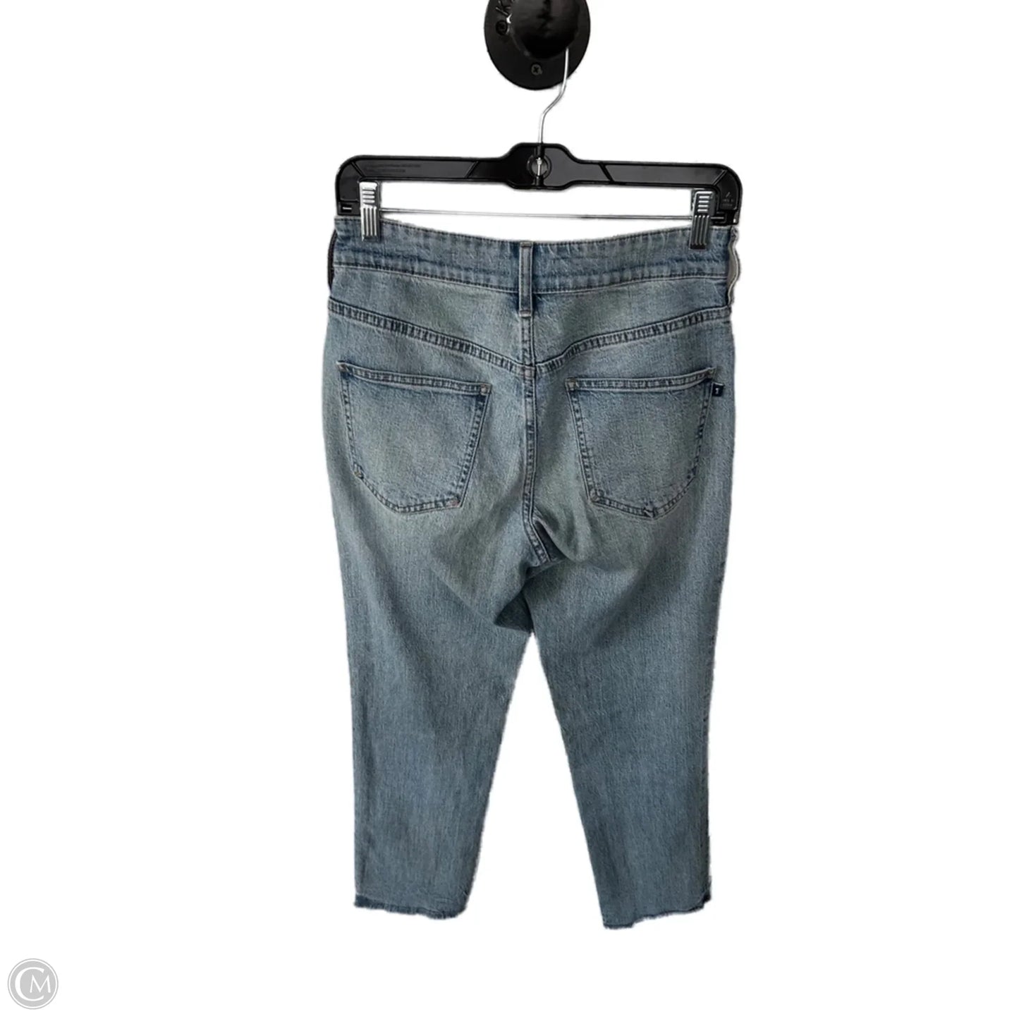 Jeans Straight By Pilcro In Blue Denim, Size: 4