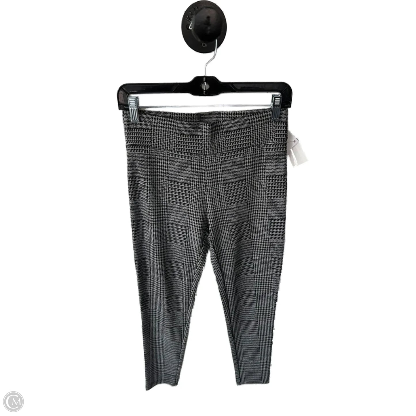 Pants Leggings By Loft In Black & Grey, Size: Xsp