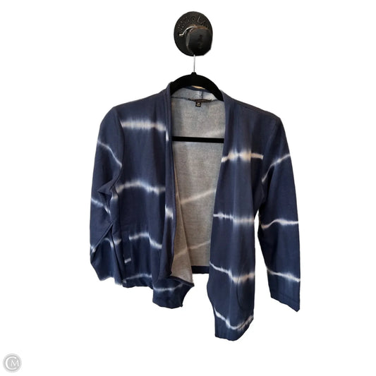 Cardigan By Dg2 In Blue & White, Size: M