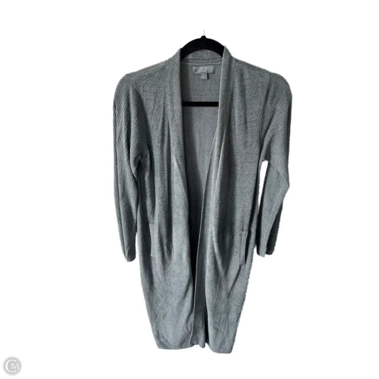 Sweater Cardigan By Barefoot Dreams In Grey, Size: S