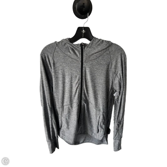 Athletic Jacket By Athleta In Grey, Size: S