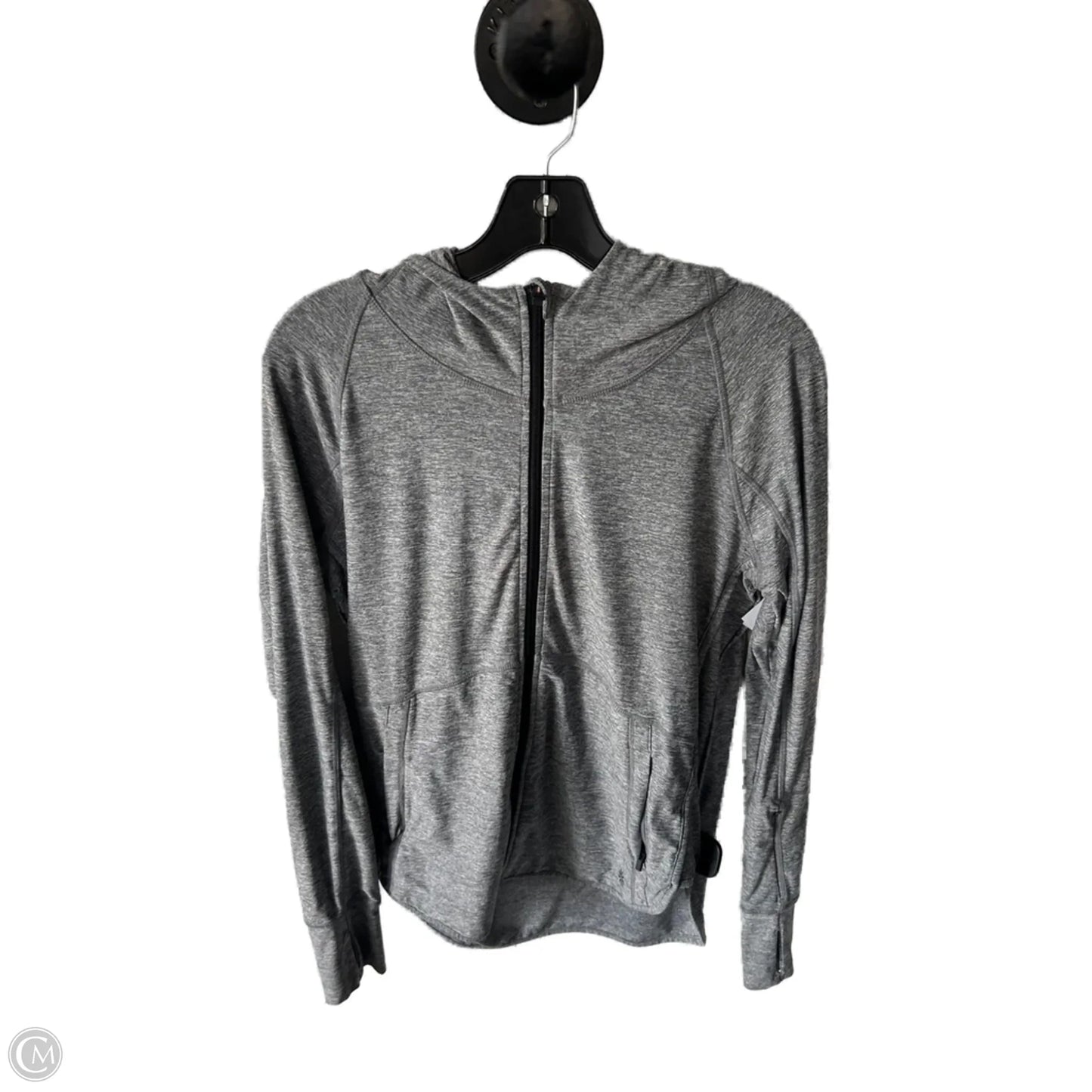 Athletic Jacket By Athleta In Grey, Size: S