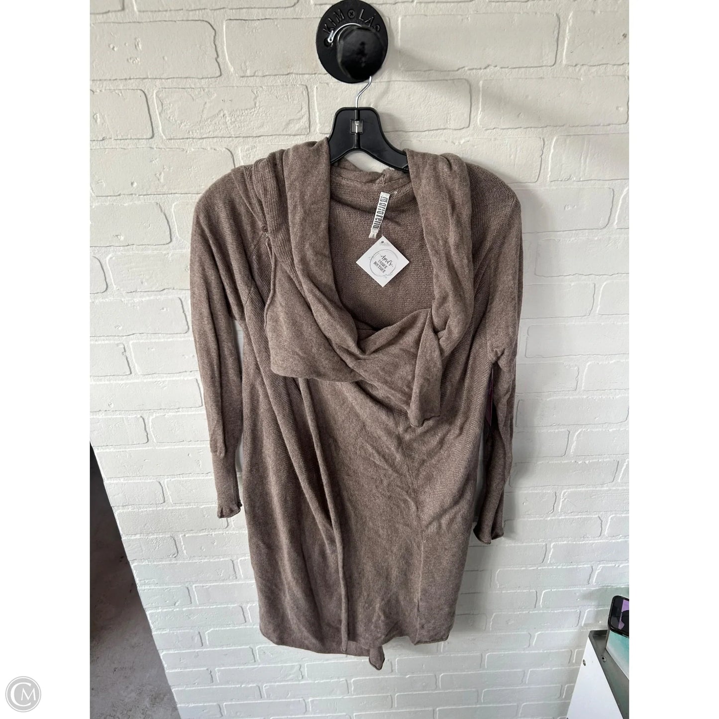Sweater Cardigan By Monoreno In Brown, Size: S