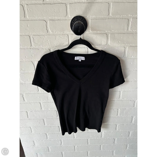 Top Short Sleeve Basic By Michael Stars In Black, Size: S