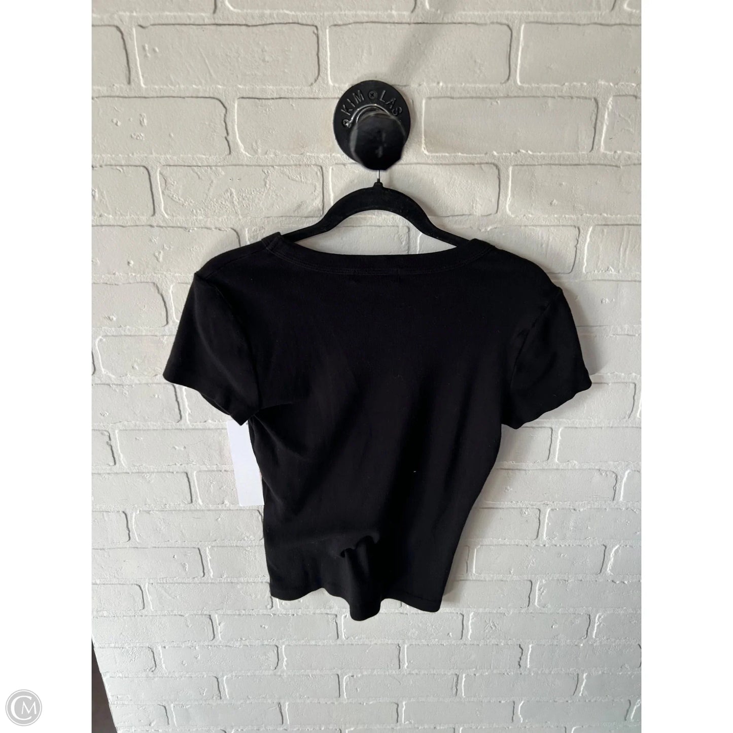 Top Short Sleeve Basic By Michael Stars In Black, Size: S