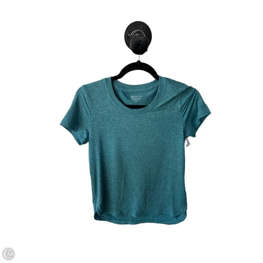 Athletic Top Short Sleeve By Athleta In Blue, Size: Xs