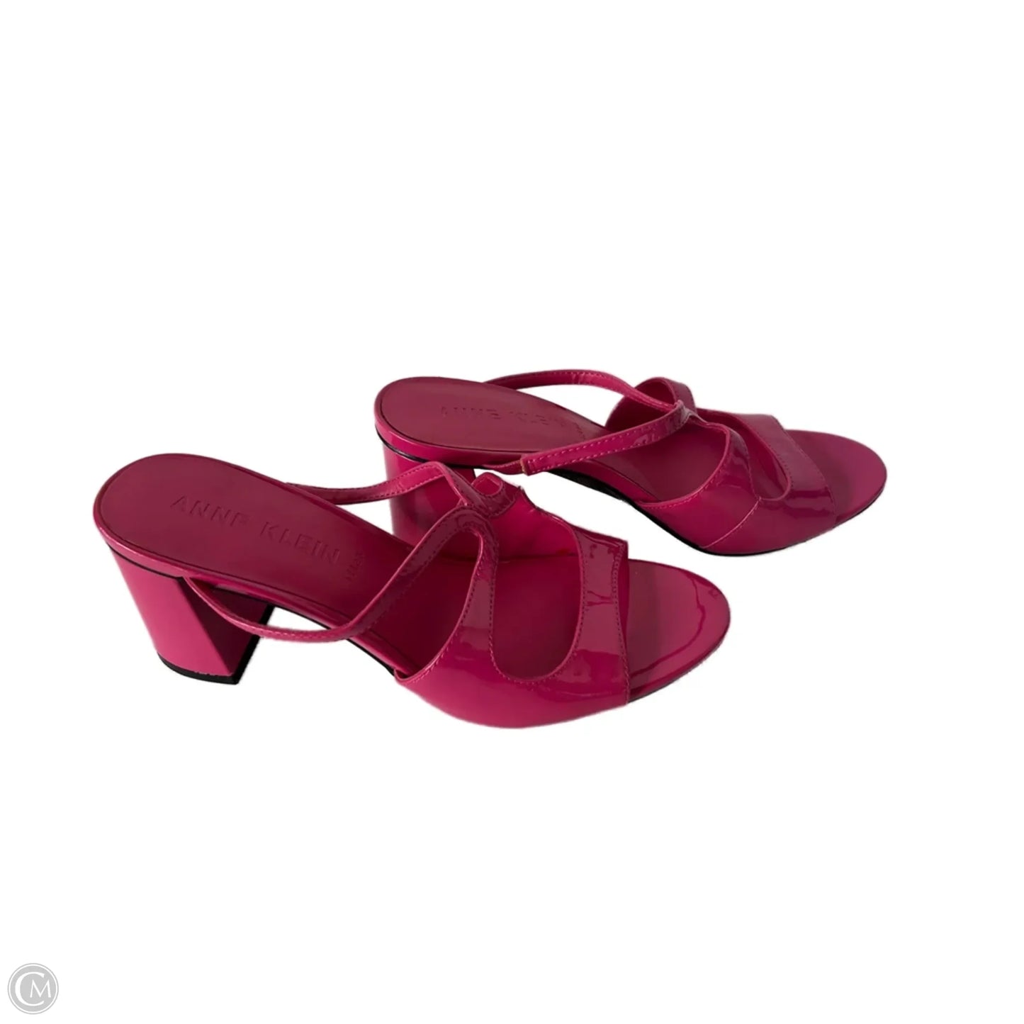 Sandals Heels Block By Anne Klein In Pink, Size: 10