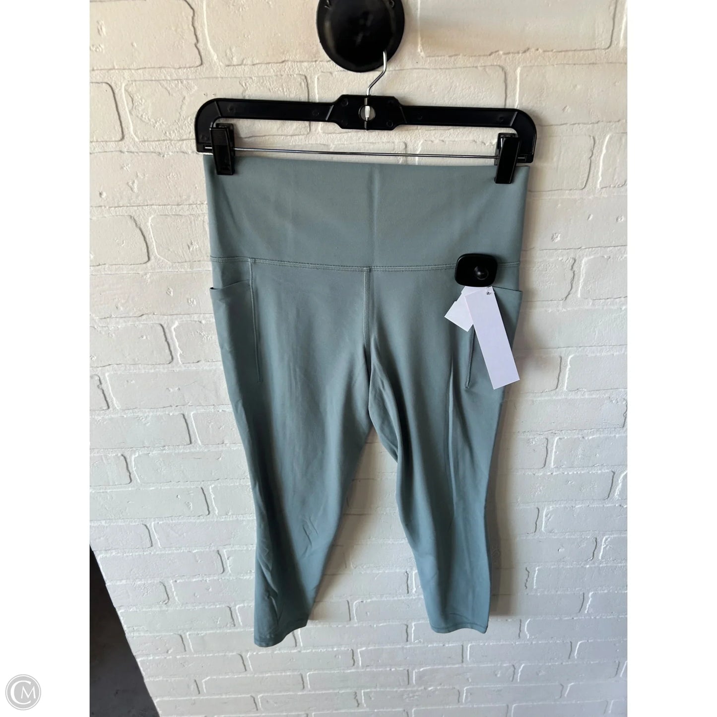 Athletic Leggings By Athleta In Blue, Size: 8