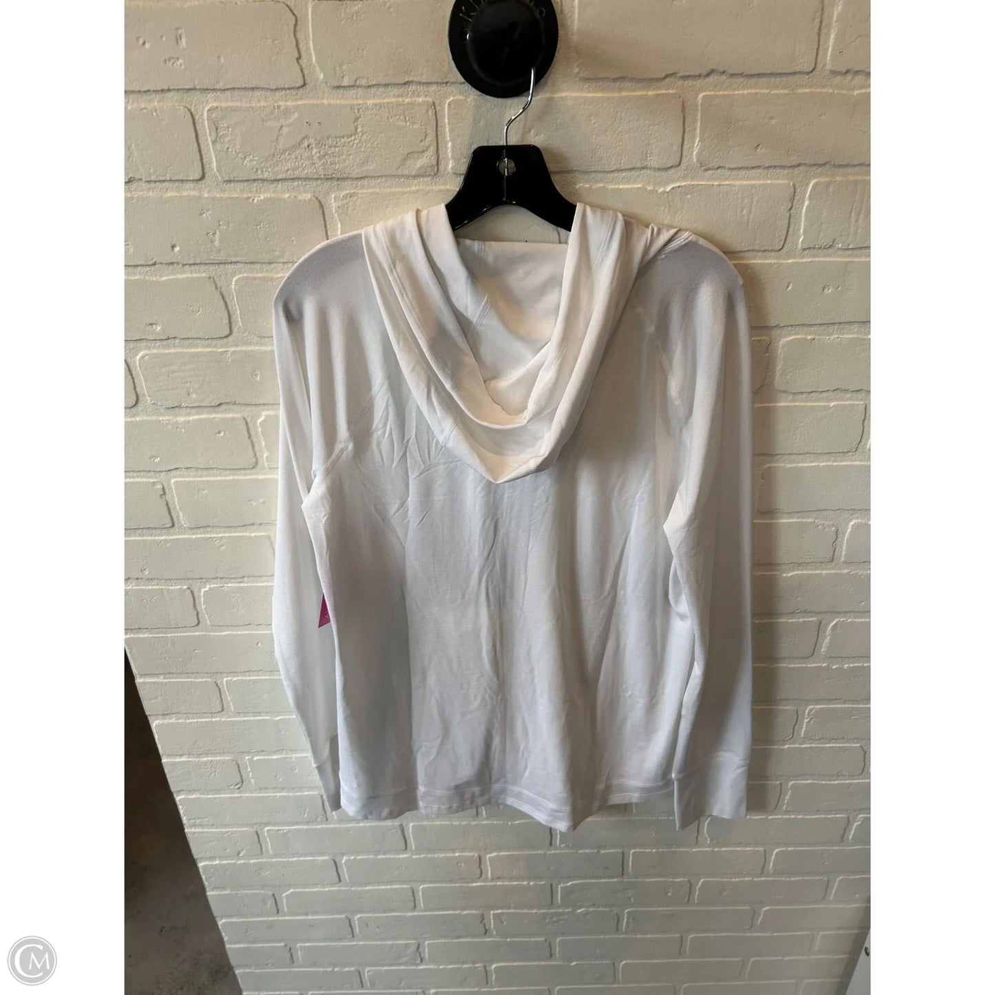 Athletic Jacket By Athleta In White, Size: M