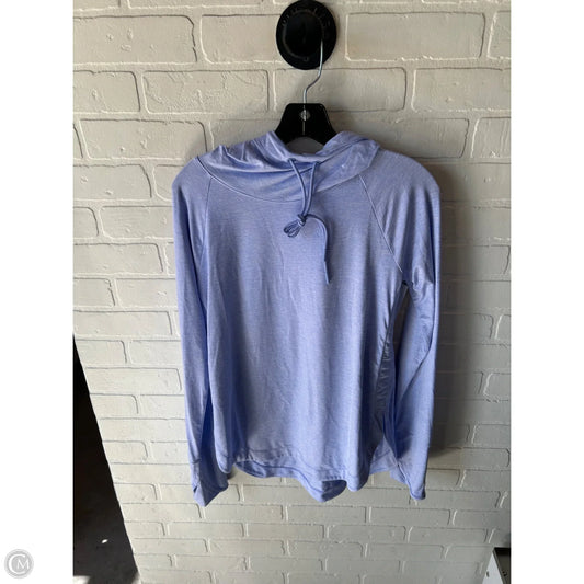 Athletic Top Long Sleeve Hoodie By Athleta In Purple, Size: S