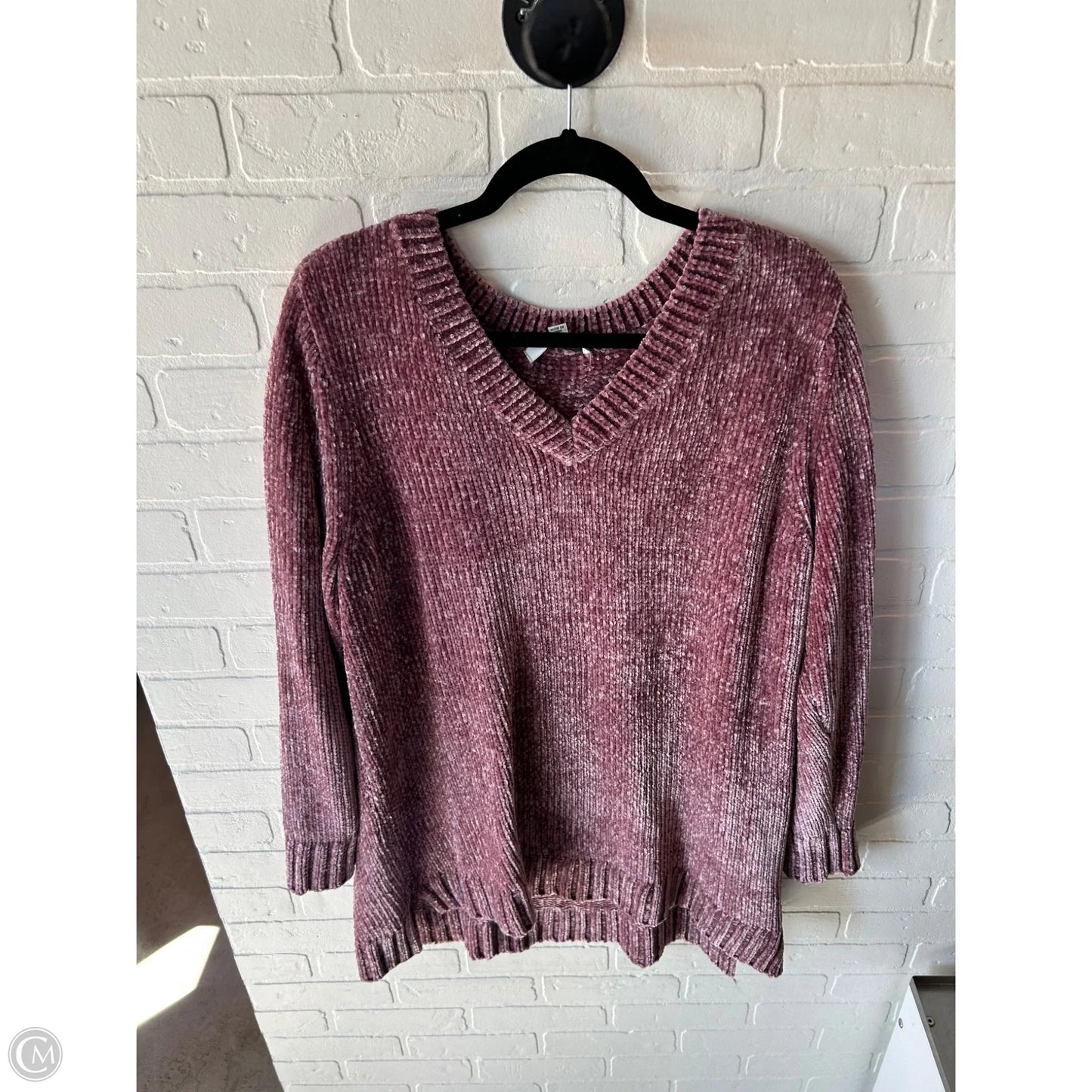 Sweater By Orvis In Pink, Size: Xxl